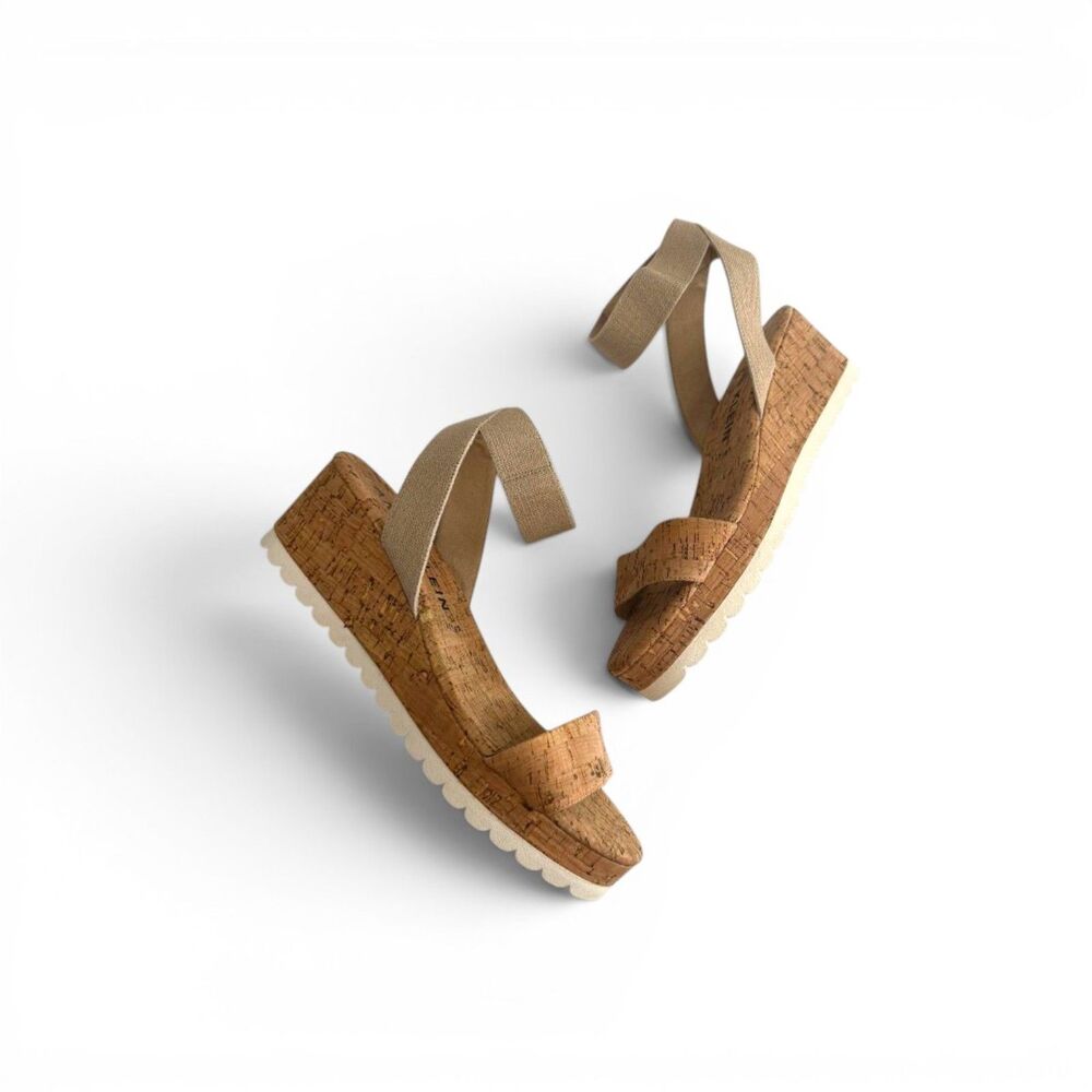 Anne Klein Cork Wedge Sandal, NWOT! Size 11M